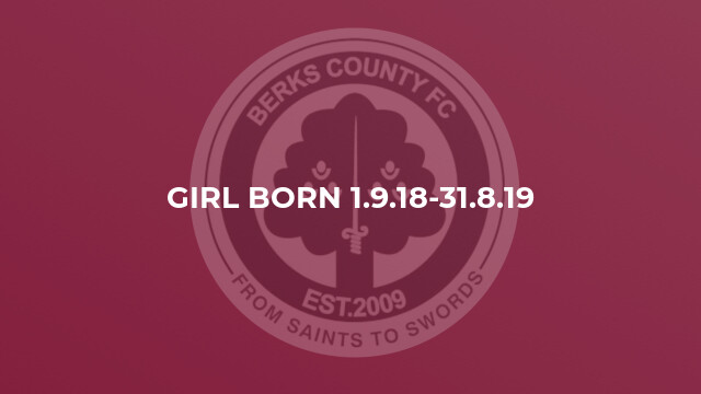 Girl born 1.9.18-31.8.19