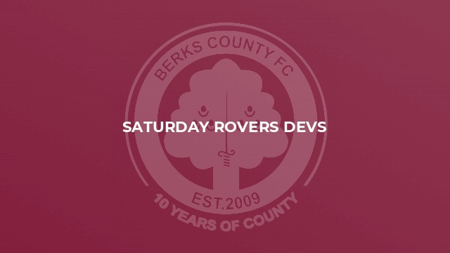 Saturday Rovers Devs