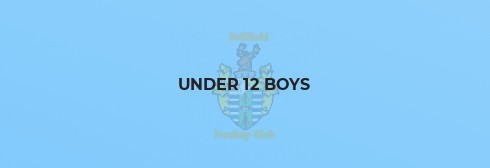 Under 12 Boys