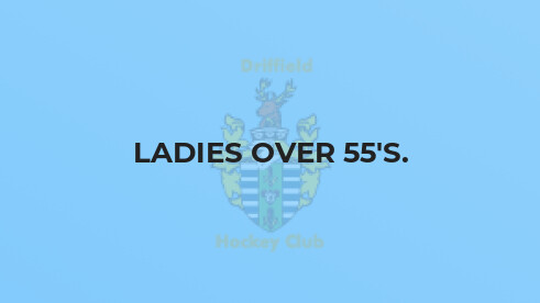 Driffield Over 55’s v North LX
