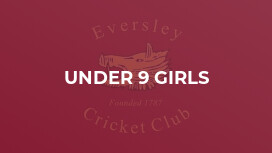 Under 9 Girls