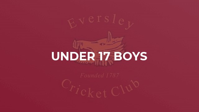 Under 17 Boys