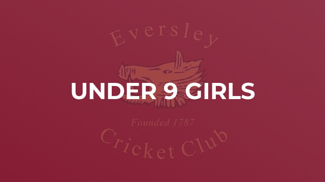 Under 9 Girls
