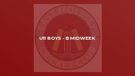 U11 Boys - B Midweek