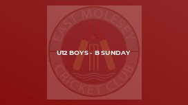 U12 Boys - B Sunday