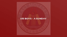 U13 Boys - A Sunday