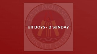 U11 Boys - B Sunday
