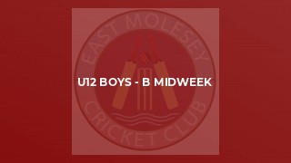 U12 Boys - B Midweek