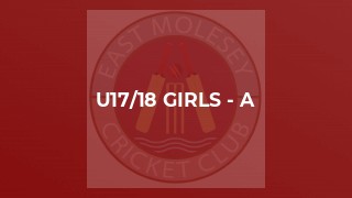 U17/18 Girls - A