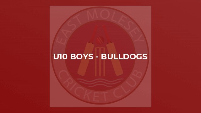 U10 Boys - Bulldogs
