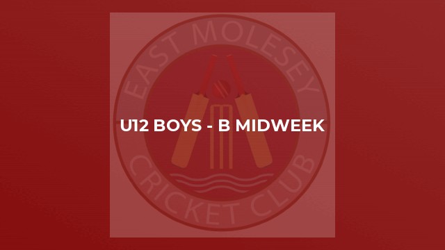 U12 Boys - B Midweek