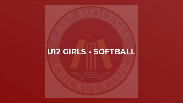 U12 Girls - Softball