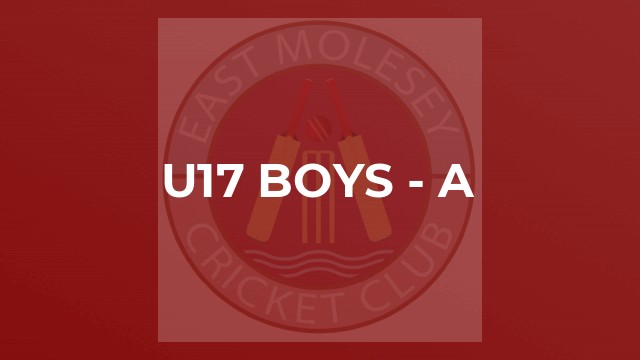 U17 Boys - A