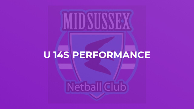 U 14s Performance