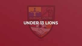 Under 13 Lions