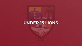 Under 15 Lions