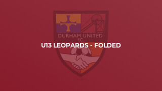 U13 Leopards - Folded