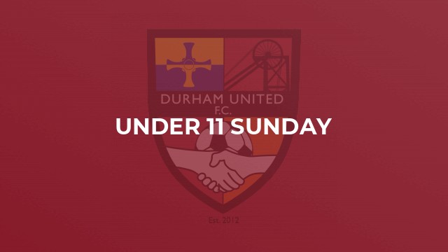 Under 11 Sunday