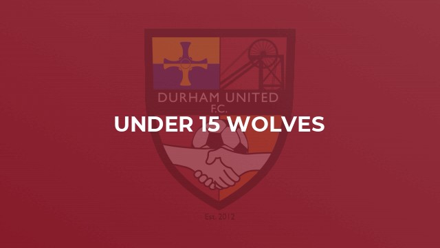 Under 15 Wolves