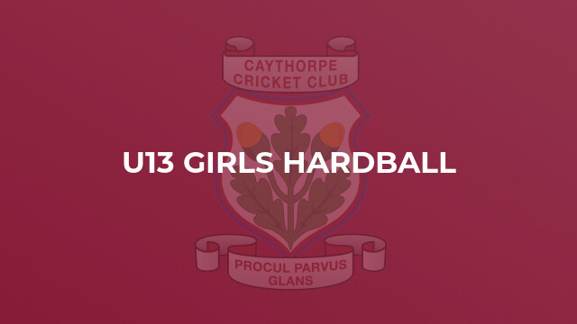U13 Girls Hardball