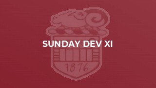 Sunday Dev XI