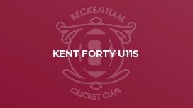 Kent Forty U11s