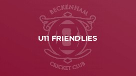 U11 Friendlies