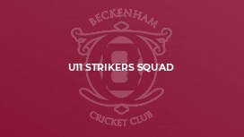 U11 Strikers Squad