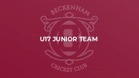 U17 Junior Team