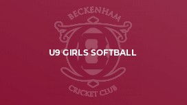 U9 Girls Softball