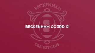 Beckenham CC 3rd XI