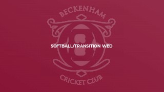 Softball/Transition Wed