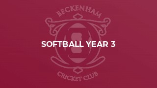 Softball Year 3