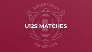 U12s Matches
