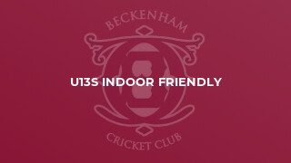 U13s Indoor Friendly