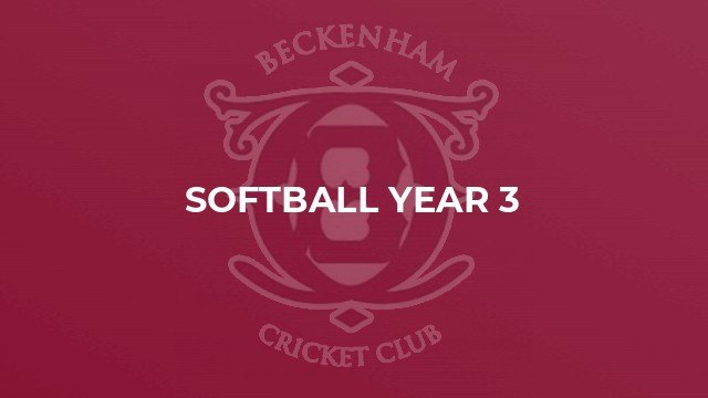 Softball Year 3