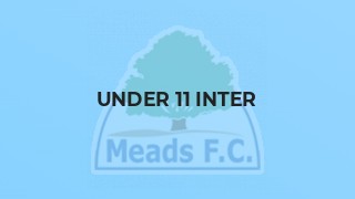 Under 11 Inter