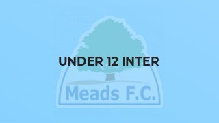 Under 12 Inter