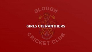 Girls U15 Panthers