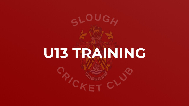 U13 Training