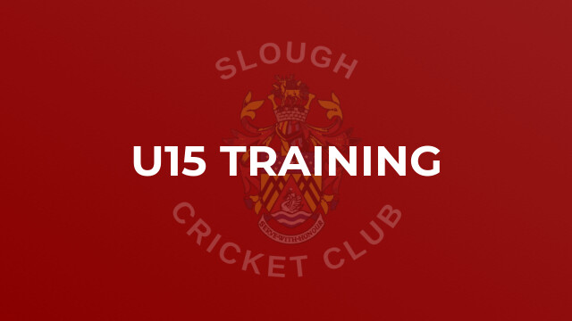 U15 Training