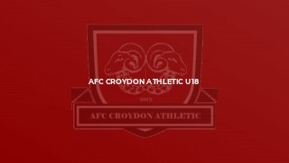 AFC Croydon Athletic u18