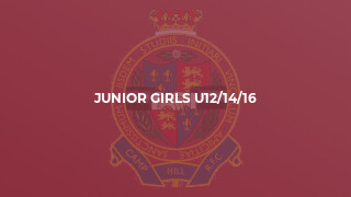 Junior Girls U12/14/16
