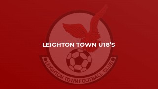 Leighton Town U18’s