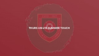 Thurs U8-U13 Summer Touch