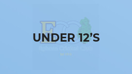 Under 12’s