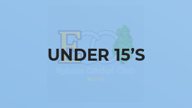 Under 15’s