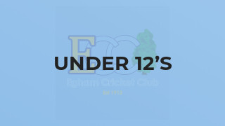 Under 12’s