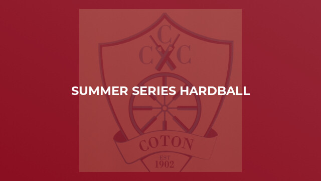 Summer series hardball