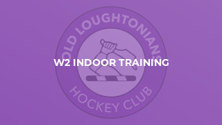 W2 Indoor Training